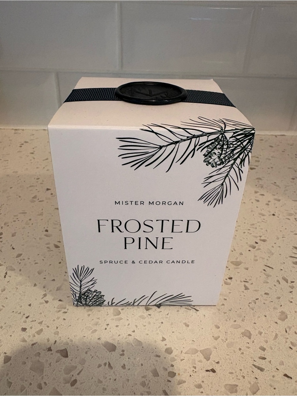 Mister Morgan Frosted Pine Spruce & Cedar Candle